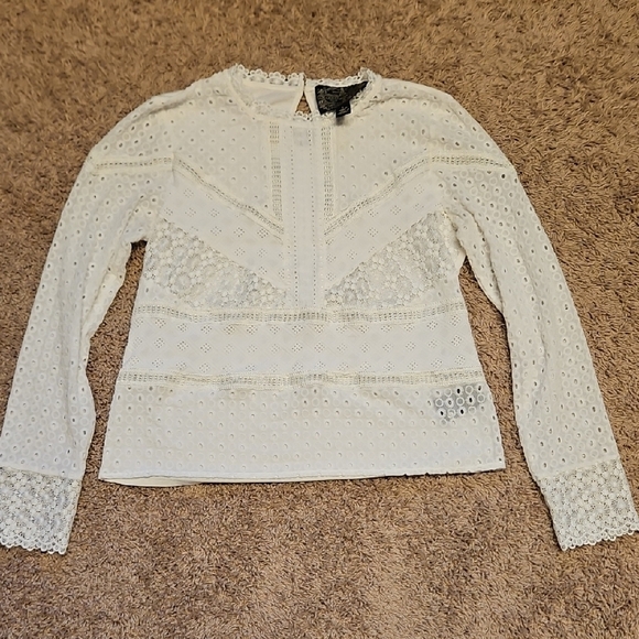 Anthropologie x James Coviello Burnham Lace Top - Picture 10 of 12